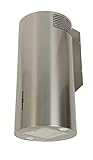 MAAN Dunstabzugshaube - Aktivkohlefilter Abluft Umluft Wandhaube - Kohlefilter Abluft Umluft - Wandabzugshaube Abzugshaube Küche Küchenausstattung Satin 800 x 430 x 390 mm