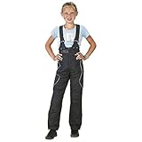 Roleff 454ks Racewear Motorradhose für Kinder, Schwarz, S/128