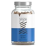 My perfect Shape NIGHT BURN - 120 Nacht Kapseln, Vegan - 8-in-1 Stoffwechsel Komplex mit Cholin & Vitamin B6 - Melatonin, L-Carnitin, Garcinia Cambogia Extrakt (60% HCA), Mango, Akazienfasern u.v.m