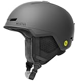 OutdoorMaster MIPS Skihelm, Snowboardhelm für Herren und Damen, Snowboard Helm mit Ventilationssystem, Ski Helm aus Polycarbonat-Schale und EPS-Innenschale, Individuelle Passform für präzisen Sitz