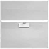 OJXIER 9W LED Spiegelleuchten,Moderne Badezimmer-Waschtischleuchte Acryl-Badezimmer-Wandleuchte IP44 Wasserdicht Überspiegelbeleuchtung Antibeschlag-LED-Spiegellampe Kaltweiß 6000K,42CM Die Neue