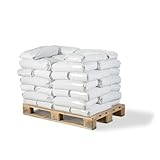 feuergetrockneter Rasensand 0,2-2mm 20 x 25kg PE Sack| Quarzsand zum Rasensand | Rasensand für Tropdressing und Aerifizieren | (500kg)