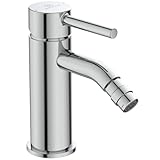 Ideal Standard BC197AA Ceraline Bidetarmatur mit Zugknopf-Ablaufgarnitur