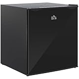 HOMCOM Mini-Gefrierschrank 35 L Gefrierbox elektrisch freistehend 161 W Mini Gefriertruhe Minikühlschrank -14 bis -24℃ 5-stufige Temperaturregelung 47 x 44,2 x 48,8 cm