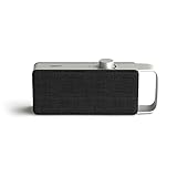 faller Oskar TV Lautsprecher/Soundbar mit Clear Voice (tragbar, kabellos, einfache Bedienung, Aluminiumgehäuse)