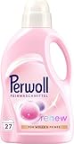 Perwoll Wolle & Feines Waschmittel (27 Waschladungen), Feinwaschmittel reinigt sanft, glättet und erneuert Fasern & verhindert Knötchen, mit Dreifach-Renew-Technologie