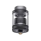 ROV Stalk RTA Selbstwickel-Tankverdampfer – Hochwertiger Rebuildable Tank Atomizer für E-Zigaretten – 24mm – Airflow Control – Edelstahl & Glas – Ohne Liquid & Ohne Nikotin