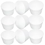 NUOBESTY 20 Stücke Schaum Cupcake Modelle Wiederverwendbare Kuchen Requisiten für Hause Handwerk DIY Training Praxis