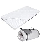 Manufaktura Materacy Baby Reisebett Matratze 60x120 mit Transporttasche 120x60 60 x 120 Oeko-Tex Zertifiziert