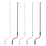 TENDAGGIMANIA Markisenkurbel Universal aus lackiertem Eisen - Markisenkurbel mit Haken mit ergonomischem Griff aus PVC- kurbelstange Farbe und Größe Anpassbar