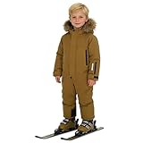 Schneeanzug Kinder Unisex Kinder Skioverall Mit Kapuze Schneeanzug Wasserdicht Atmungsaktiv SkianzüGe Verdickt Warm Outdoor Regenoverall Einteiligerschneeoverall SkianzüGe Mit Kapuze Snowboard