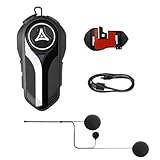 Corghd BT5.0 Motorrad-Headset-Gegensprechanlage + Geräuschreduzierung, Vollhelm, 1 Set