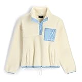 Spyder Women's Sherman Sherpa Fleece Full Zip (Vanilla Ice/X-Small)