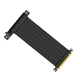 jojofuny 90 Verlängerungskabel Gaming Riser Kabel Extender Riser Kabel Pci Express Riser Computerzubehör Verlängerungsport Adapter Computerteil Computeradapter Kupferkerndraht Schwarz