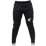 CATCH & KEEP Torwarthose Flight Protection lang & gepolstert I Torwarthose Kinder & für Erwachsene mit gepolsterten Knie & Hüften I Mit elastischen Elementen I Gr. 164