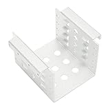 6,35 cm (2,5 Zoll) HDD-Einbau-Rack, Hohldesign aus Aluminiumlegierung, 6,35 cm (2,5 Zoll) Festplattenkäfig für 6,3 cm (2,5 Zoll) IDE HDD SSD (Festplatte nicht im Lieferumfang enthalten)