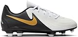 Nike Jr Phantom Gx Ii Club Fg/Mg Fußballschuh, White Black MTLC Gold Coin, 38 EU