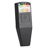 SWAWIS EMF Messgerät Paranormal EMF-Messgeräte Geisterjagd Equipment 5 LED Ghost Hunting Detektor Strahlenmessgerät EMF Meter Magnetfeld 50Hz-20.000Hz, Schwarz