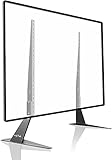 Suptek TV Ständer, TV Standfuss für LCD LED 22-65 Zoll Flach & Curved Fernseher bis zu 50KG, Fernsehständer Höhenverstellbar, Max.VESA 800x400mm Universal Fernseher Standfuss TV Fuss