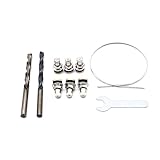 Acouto 6 Stück Universal-Entlüftungskappen für Kraftstoffdosen, Entlüftungskappen für Benzinkanister aus Edelstahl für Schnelleres Fließen, Langlebig und Langlebig