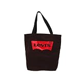 Levi's Damen Batwing W Tote Bag, Schwarz, 30x14x39 Centimeters H x L