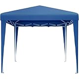 Pavillon Faltpavillon, Faltbarer Stabil Pop up Wetterfester Gartenpavillon mit UV-Schutz, höhenverstellbar für alle Jahreszeiten – ideal für Märkte, Pool,Wasserdicht und robust 3x3Meter
