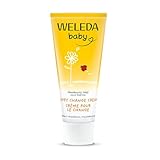 WELEDA Bio Baby Calendula Wundschutzcreme Parfümfrei - Naturkosmetik Wundsalbe/Babycreme für den Schutz empfindlicher Haut im Windelbereich. Hilft bei Rötungen, gereizter Haut & Wundsein (1x 75ml)