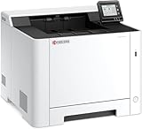 Kyocera Ecosys PA2101cwx/Plus Laserdrucker Farbe. 21 Seiten pro Minute. Laserdrucker WLAN inkl. schwenkbarem Touchpanel, Mobile-Print und Duplex. Farbdrucker inklusive 3 Jahre Full Service Vor-Ort