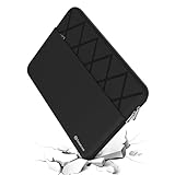 Smatree 15,3 Zoll Anti-Schock Laptop Tasche für Männer und Frauen wasserdichte Schutzhülle Maßgeschneidert für Apple MacBook Air 2024 M3 A3114/MacBook Air M2 2023 A2941 15 Zoll Hülle, Schwarz (EA27)