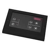 anfoalfmo LCD-Display Sauna Raumtemperatur Teile Zubehör Sauna Zubehör Controller Wandhalterung Nassdampferzeuger Regler Sauna Temperaturregler für Haushalt /2880 (Schwarz)