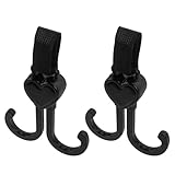 Toyvian 2 Stück Babywagen Haken Pushchair Hooks Rutschfest Praktisch Für Kinderwagen Wickeltasche Rucksack Und Einkaufswagen