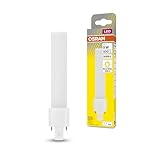 OSRAM DULUX S9 LED-Lampe für G23 Sockel, 4 Watt, 500 Lumen, Warmweiß (3000K), Ersatz für herkömmliche 9W-Dulux Leuchtmittel