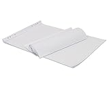Flipchart-Blöcke- 5x20 Blatt 65 x 98 cm, einseitig kariert, Rückseite unbedruckt, 6-fach Lochung