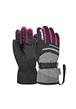 Reusch Kinder Handschuhe Bolt GTX Junior Blck/Blck melang/pink glo 6