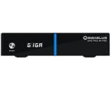 GigaBlue UHD Trio 4K PRO - Combo Tuner, W-LAN 1200Mbps, 1 x DVB-S2X Tuner, 1 x DVB-C/T2 Tuner, schwarz