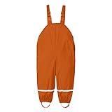 Regenhose für Krabbelkinder Kinder Regenhosen Unisex Matschhose Mädchen wasserdichte Atmungsaktiv Matschhose Overalls Jungen Latzhose Skihose Wanderhose Strampler und Regenbekleidung