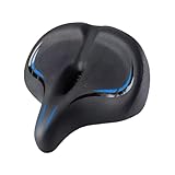 rockible Fahrradsattel, Ergonomisch, Stoßdämpfender Sattel, Fahrradzubehör, Blau