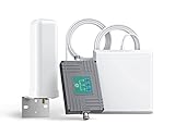 Handy Signalverstärker Triband-Repeater Verstärker Alle Netze LTE GSM 3G 4G 800MHz 900MHz 2100MHz EGSM WCDMA UMTS Verstärker Sprachanruf und Daten für Multi Mobile Netzwerkanbieter