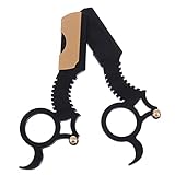 Ipetboom 1 Satz Rasiererhalter Bartformer Schnurrbartschere Rasierapparat Friseurrasierer Bartschneider-kit Haarschneider Multifunktionaler Rasierer Bart Trimmer Edelstahlbeschichtung 2st