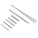 DOITOOL 7St Konisches Biegewerkzeug Wünschelruten Mini-Werkzeugsatz modelbauwerkzeuge modellbau werkzeug Biegesätze aus Edelstahl multifunktionaler Modellbausatz aus Metall Silver