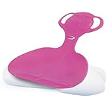 JAMARA 460376 - Snow Play Schneeflitzer Bär - Haltegriffe am Pfannenkopf, langlebiger/ flexibler Kunststoffkörper, Bärform am Griff, Leichtgewicht mit nur 165 g, pink