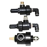 Reifenmontierer-Zubehör, Schnellauspuffventil-Winkel mit Einweg-Design, optimiert für schnelle Reifenwulstfreigabe (C)