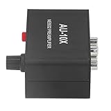 ZJchao Kopfhörerverstärker, 20 DB Stereo-Tonsignal, Telefon-Lautsprecherverstärker mit 3,5 Mm Kopfhörer-Cinch-Eingang, Ausgang, Kopfhörerverstärker 3,5 Mm für Heimstudio