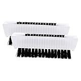LALADEFIEE 2 Stück Zweiseitige Hand Und Fingernagel Peelingbürsten Nagelbürsten Zur Effektiven Nagelreinigung Ideal Für Maniküre Und Pediküre Langlebige Und Praktische
