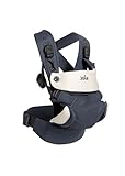 Joie savvy™ lite air 3in1 Trage, mit Rücken- & Neugeborenenstütze, leicht, Magnetverschlüsse, Geburt bis 3 Jahre (3,5–14 kg), indigo