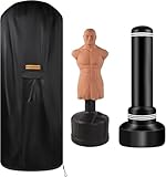 Freistehende Boxsack-Abdeckung, wasserdicht und sonnenfest, robuster Boxsackschutz, vollständige Abdeckung aus 420D-Oxford-Stoff, geeignet für Outdoor-Standbox-Taschen, 100 x 71 cm (H x T)