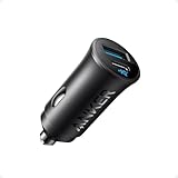 Anker USB-C Kfz-Ladegerät, 30W 2-Port Typ-C Kfz-Netzteil, Kfz-Ladegerät für iPhone mit PowerIQ 3.0, Für iPhone 16/15/14/13/12 Serie, Samsung Galaxy S23/S22/S21 Serie, iPad Pro, AirPods und mehr