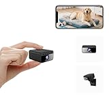 AOBOCAM Mini Kamera, WLAN 4K mit Cloud-Speicher - 150° Weitwinkel HD Überwachungskamera Innen- Drahtlose Sicherheitskamera mit Intelligente Bewegungserkennung/Nachtsicht/Energieeffiziente Akku (W06)