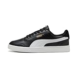 PUMA Unisex Shuffle Turnschuhe, Puma Black Puma White Puma Team Gold, 41 EU