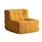 Moderner tiefer Sitz, Cordstoff, Klappsofa, Stuhl für Wohnzimmer, Schlafzimmer, Wohnung, kompaktes Sofa in einer Box, Einzel-Kompressionssofa für Heimbüro